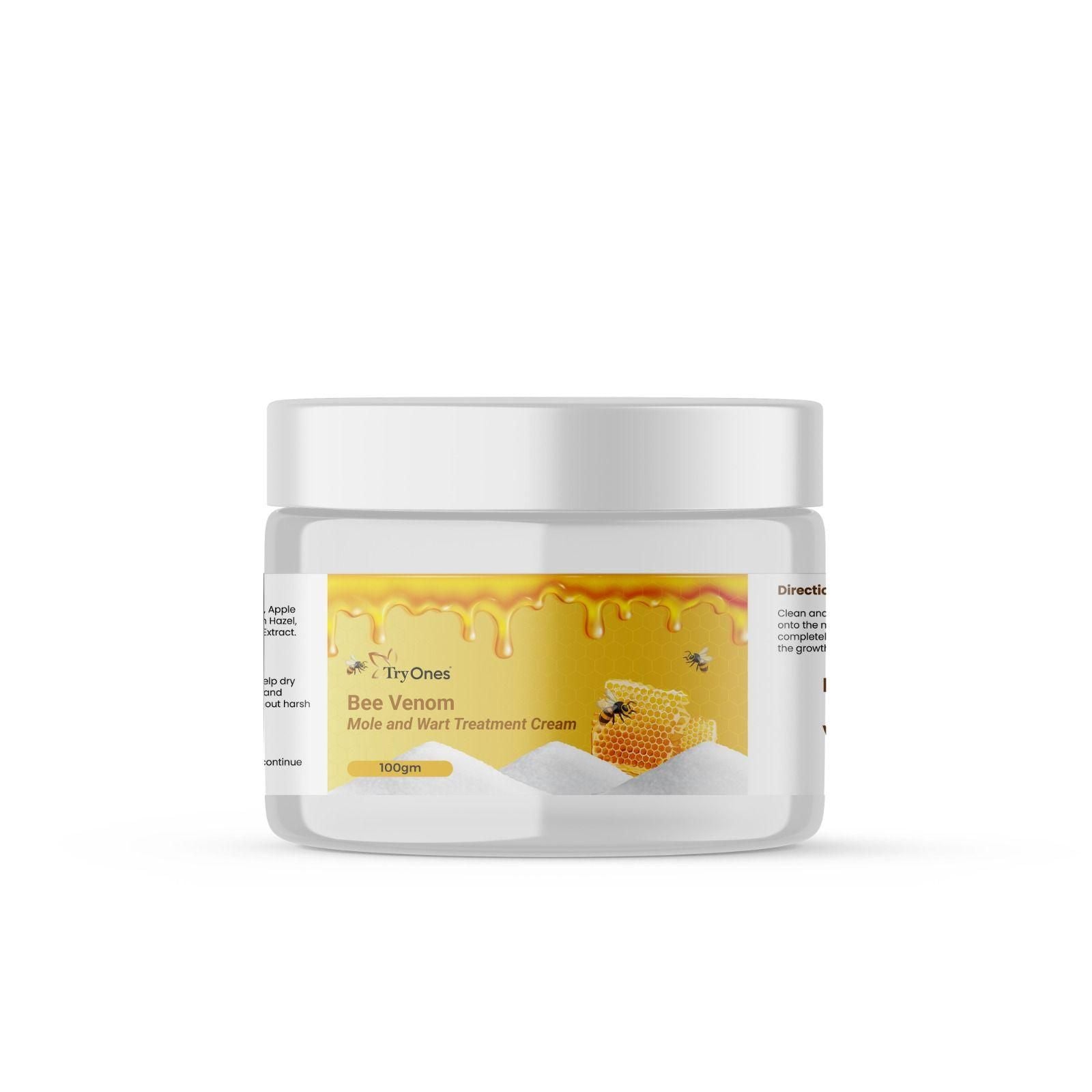 Bee Venom Mole and Wart Treatment Cream 100 gm Pack of 1