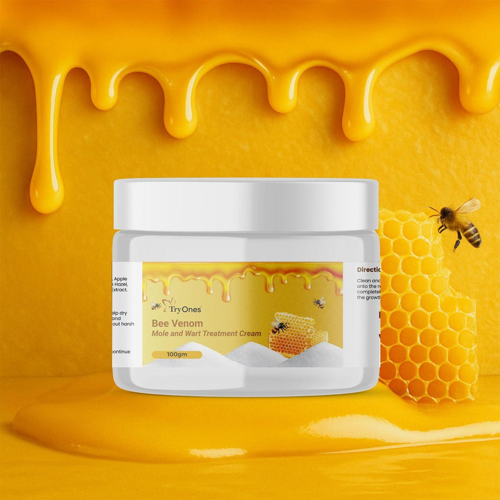 Bee Venom Mole and Wart Treatment Cream 100 gm Pack of 1